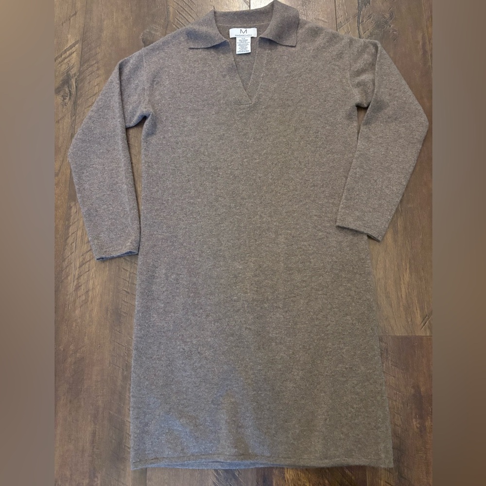 Magaschoni Cashmere Sweater Dress